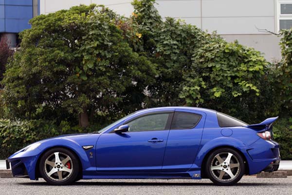 Abflug Spiral Side Skirt (FRP) for Mazda RX-8 (SE3P) 2009-2012