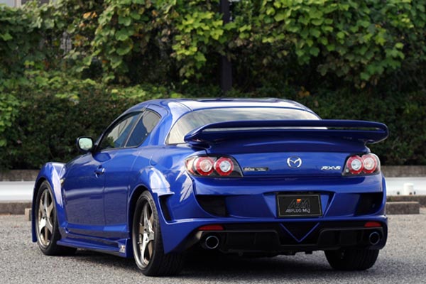 Abflug Spiral Side Skirt (FRP) for Mazda RX-8 (SE3P) 2009-2012