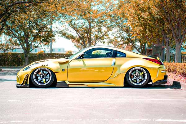 M Sports 5P Wide Body Kit (FRP) for Nissan 350Z