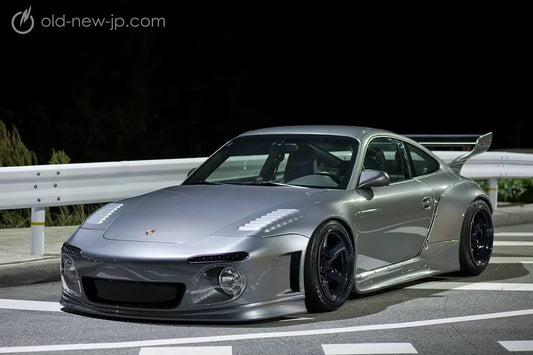 Old and New Porsche 997 Complete Widebody kit