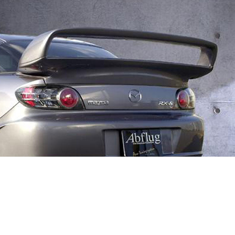 Abflug Spiral Rear Trunk Spoiler, High Type (FRP) for Mazda RX-8 (SE3P) 2004-2012