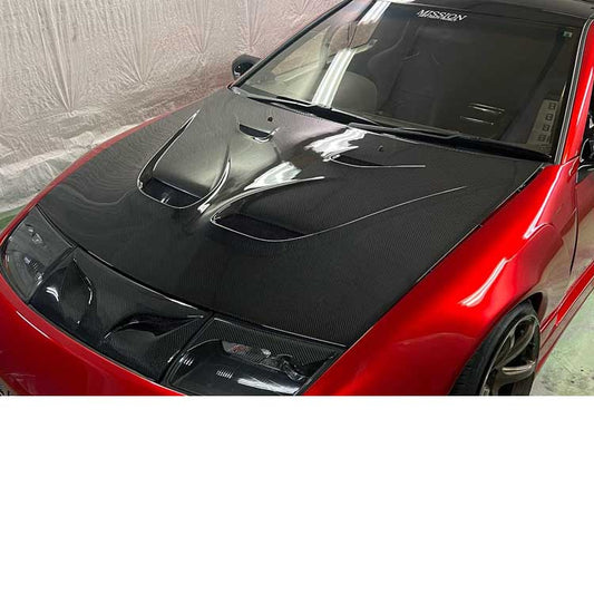 Mission Type-II Hood for Nissan 300ZX (Z32) 1990-1996