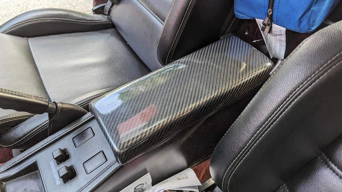 Z31 300zx Center Console Cover Carbon Fiber