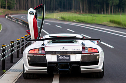 Abflug LP620 Penna Bianca Rear Bumper Spoiler (FRP/CFRP) for Lamborghini Murcielago