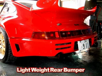 Autogarage TBK Porsche 911 930/964 Rear Bumper